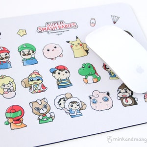 Super Smash Babies Mousepad