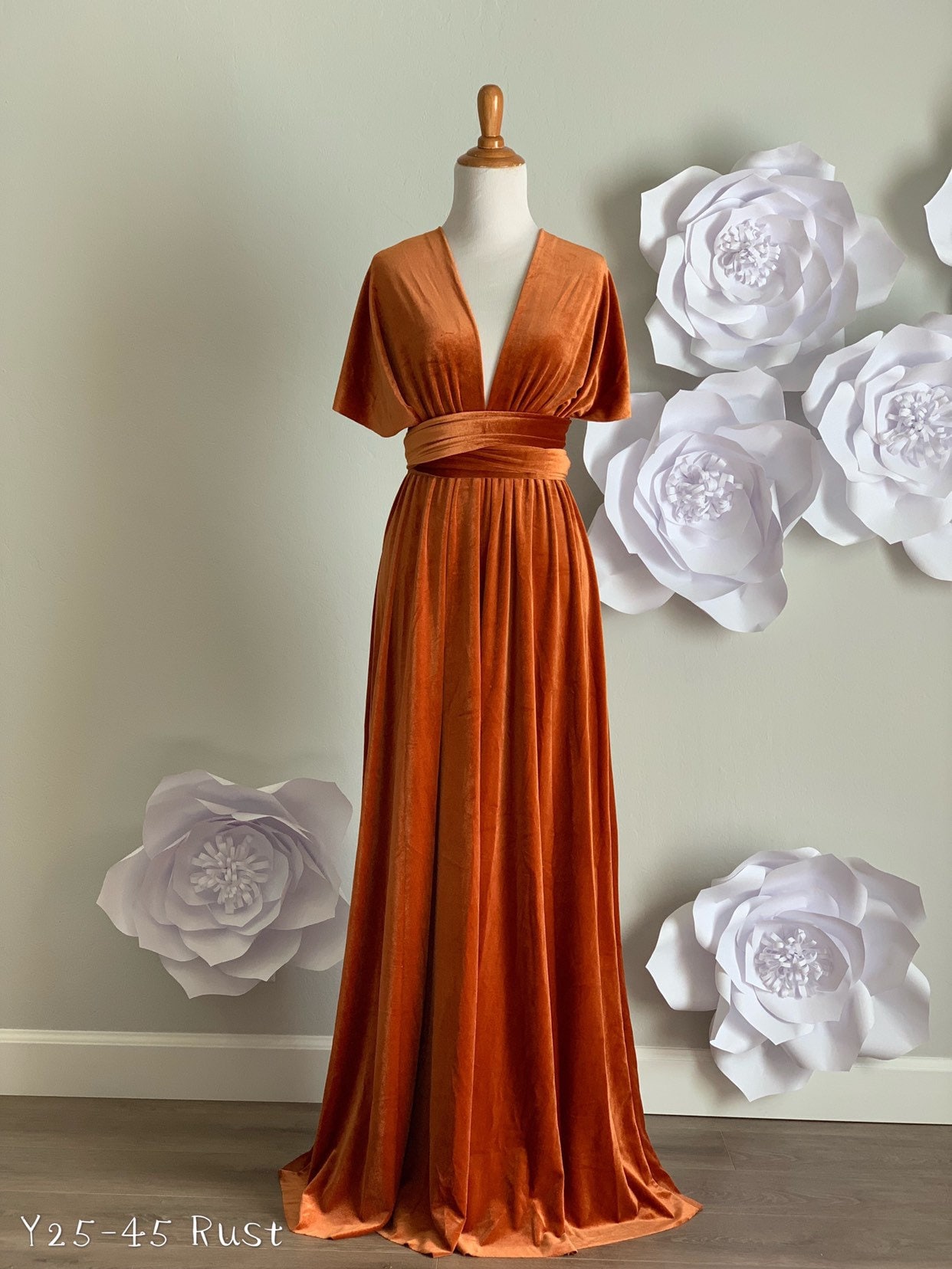 velvet bridesmaid dresses etsy Black Bridesmaid Velvet Dress High Quality Fabric Dress Luxury Dress Gown Maxi Square Neckline Long Sleeves