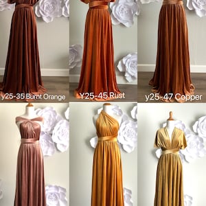 Custom Velvet dress with Slit ,Velvet Bridesmaid Dress , velvet long infinity Dress velvet wrap dress E-Free Shipping image 9