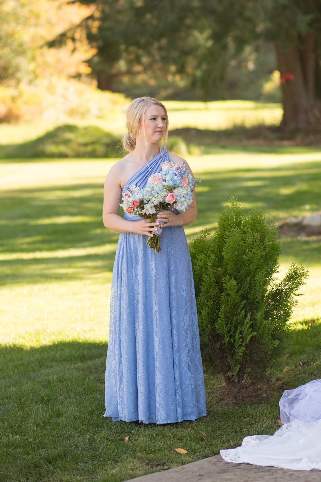 Lace infinity dress cheap