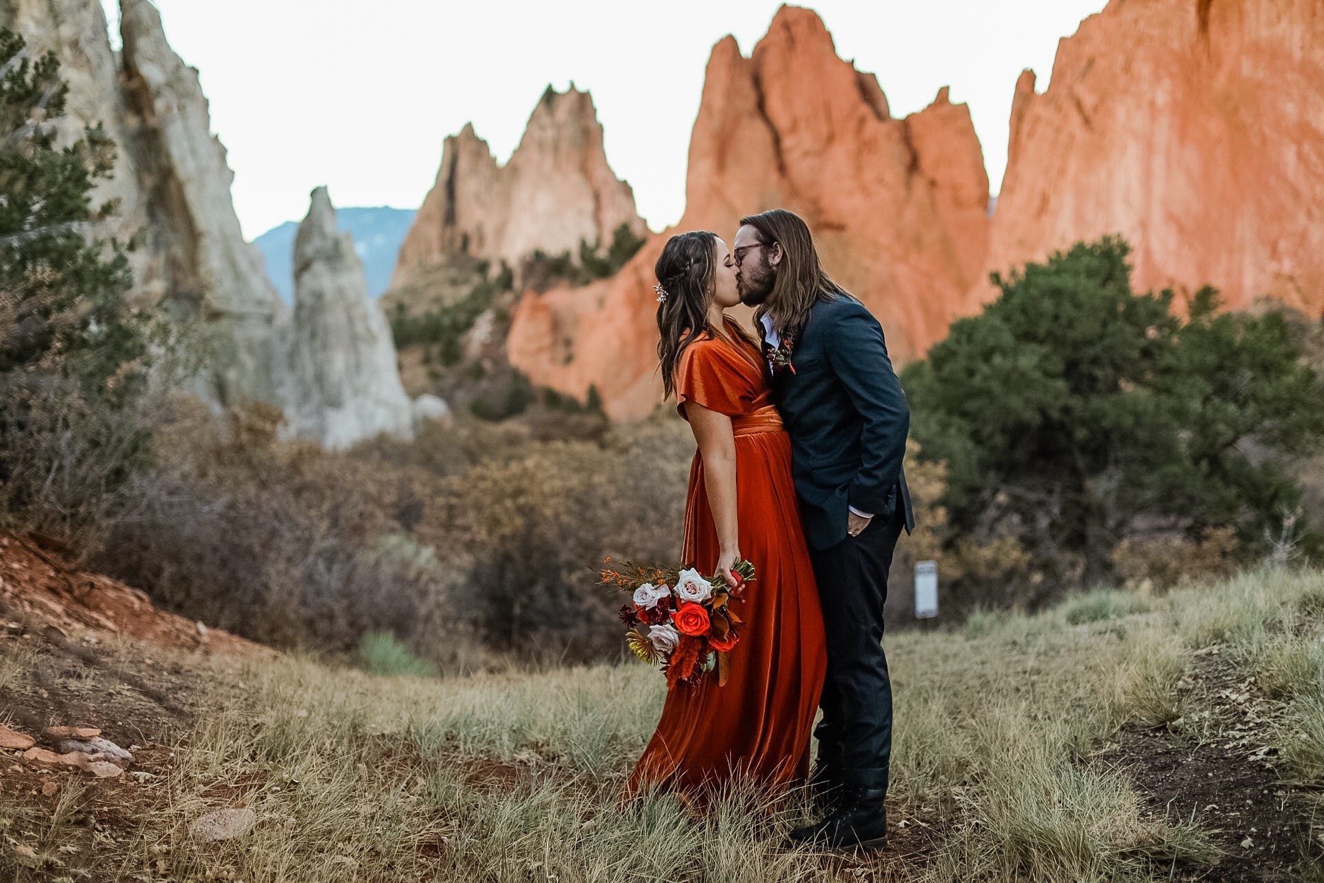 Rust Velvet Long Infinity Dress Rust Velvet Long Infinity Dress