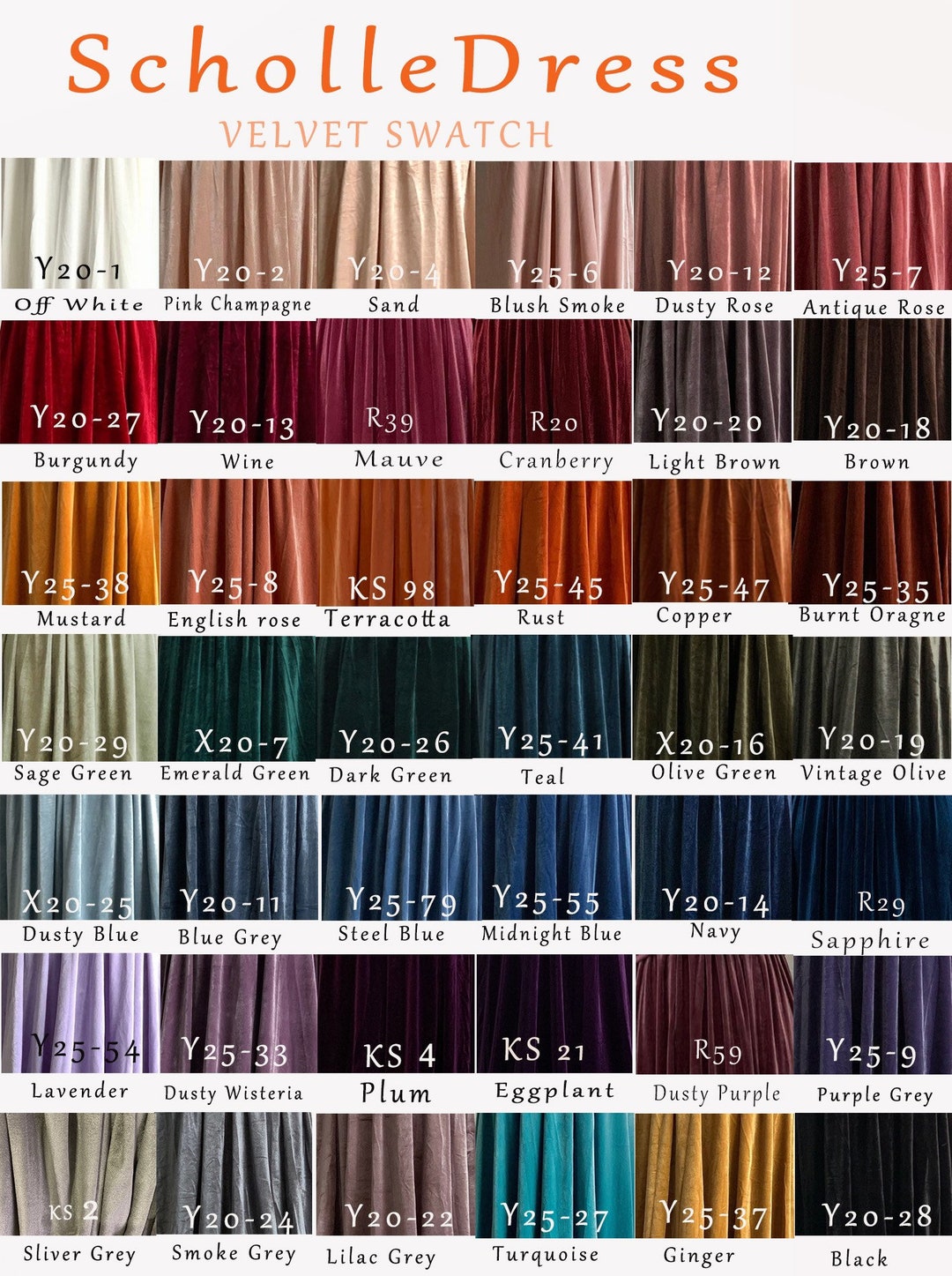 VELVET Swatch FABRIC Sample Free Shipping - Etsy