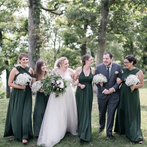 Sage Green bridesmaid Dress Infinity Dress Convertible - Etsy
