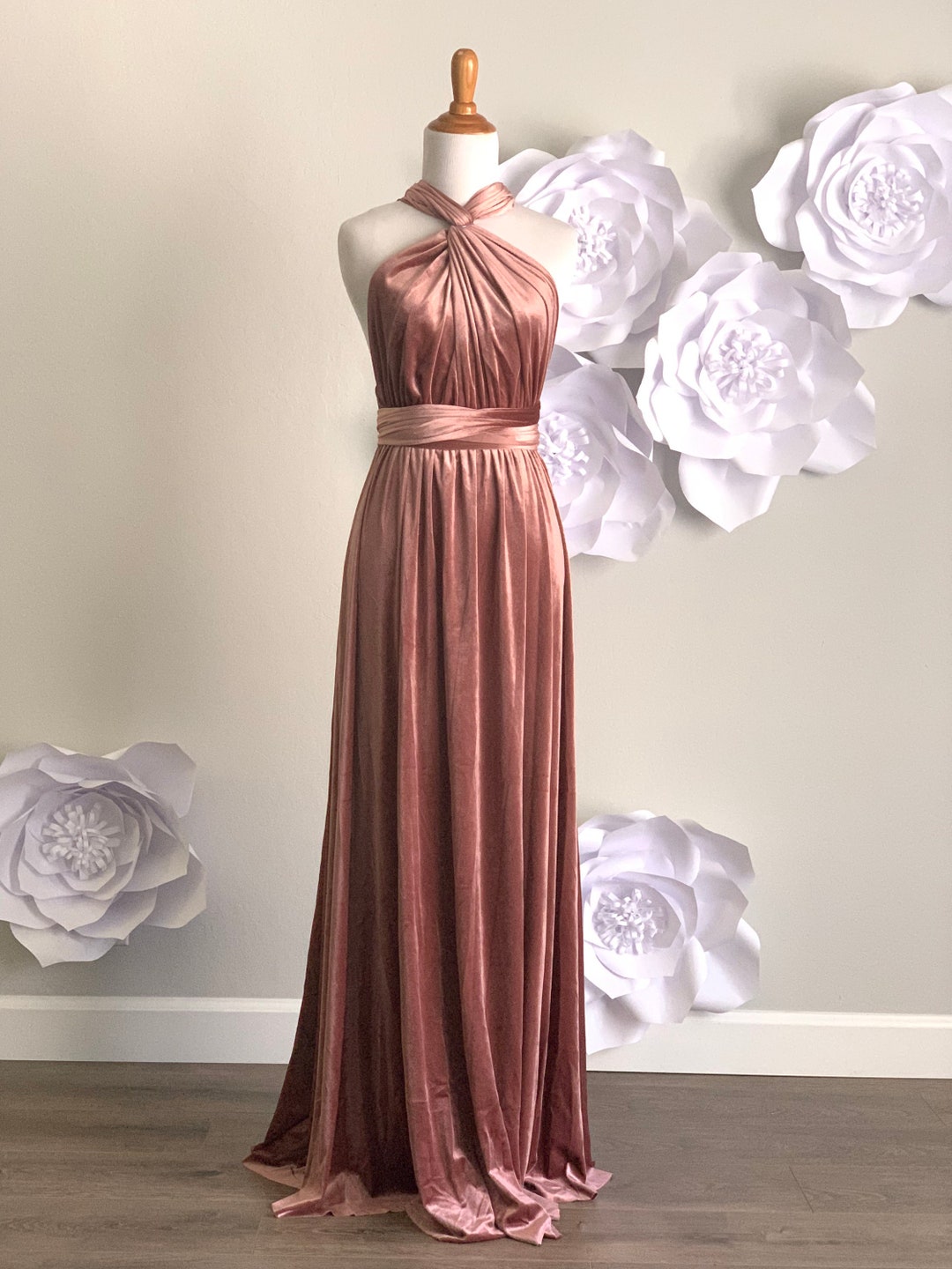 Bridesmaids Collection Kelsey Rose Bridesmaid Prices Dusty Rose, Bridesmaid  Dress Infinity Dress Convertible Formal,Wrap Dress