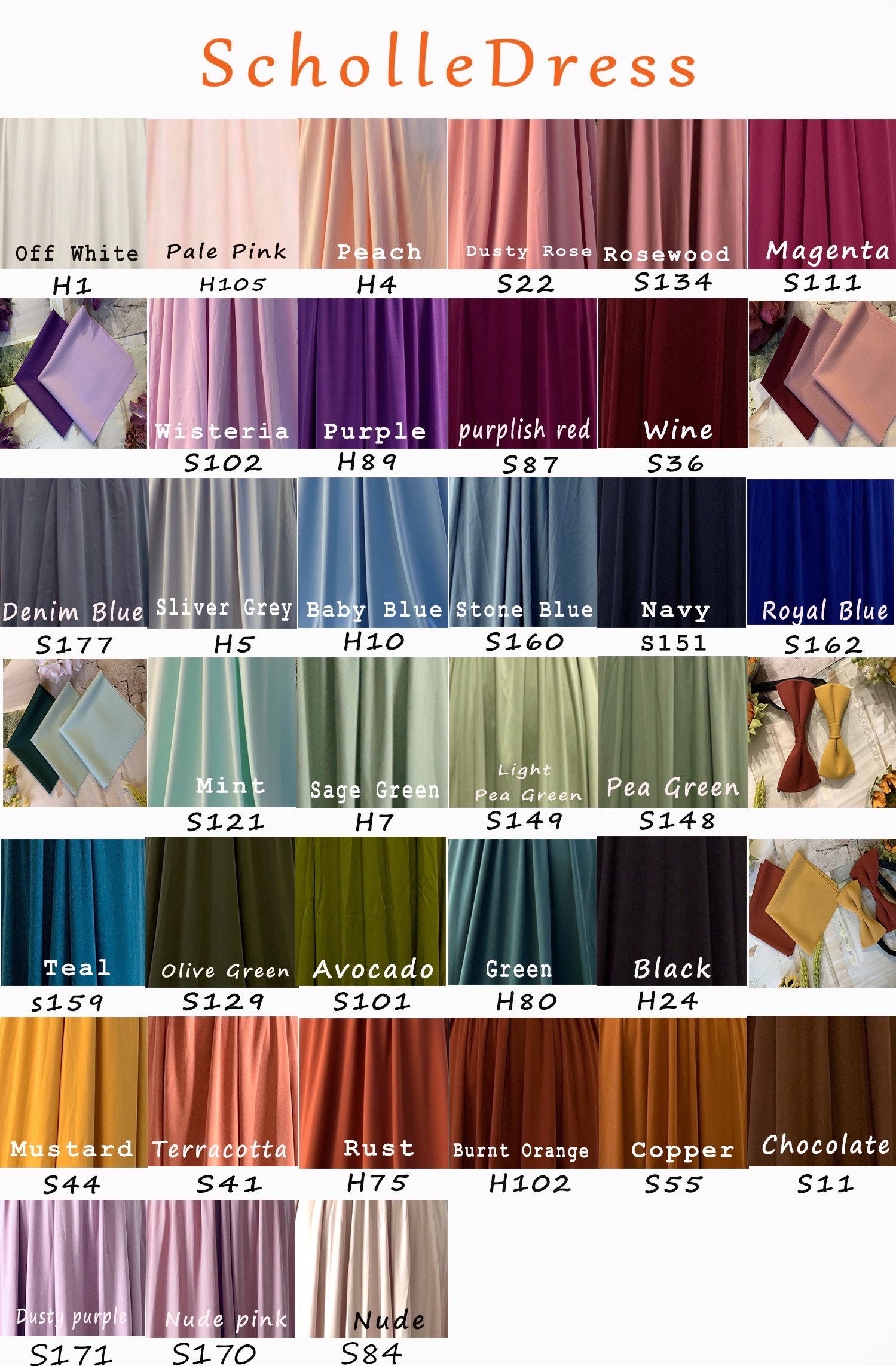 princess polly baby blue dress Fabric Swatches for Bridesmaid Dresses - 5 FREE