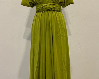 slim fit dress slacks Buy Sage Green Infinity Dress, Multiway Dress main image 0