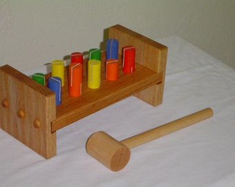 Montessori pounding board