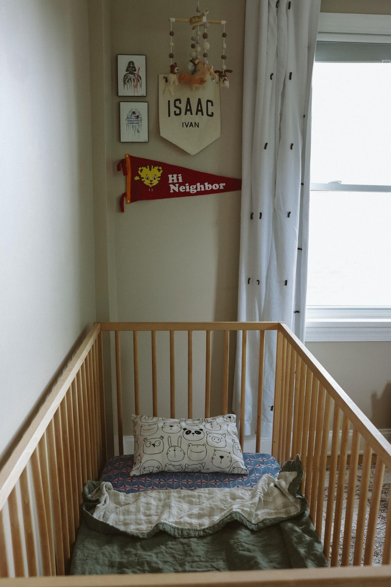 Custom 100% Linen Throw Blanket: Personalized Monogrammed Flax Blanket image 2