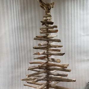 6 ft Driftwood Christmas Tree Handcrafted by North Idaho Drift