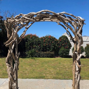 Driftwood Wedding Arch Premium Four Post 6ft Wide x 7ft Tall Opening