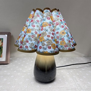 Florals Lampshades for Table Lamp, Petal Lamp Shades for Pendant Light, Nursery Lampshade, Sconce Shades, Vintage Lampshade for Floor Lamp.
