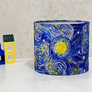 Star Lamp Shade for Nursery, Blue Lampshade for Child&#39;s Bedroom, Gorgeous Lamp Shades for Childrens.