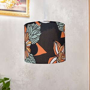 Retro Lamp Shade, Sunflower Pattern Lampshade For Table lamp Chandelier Wall Lamp Floor Lamp, Mid-Century Lamp Shades, Gorgeous Lamp Shades.