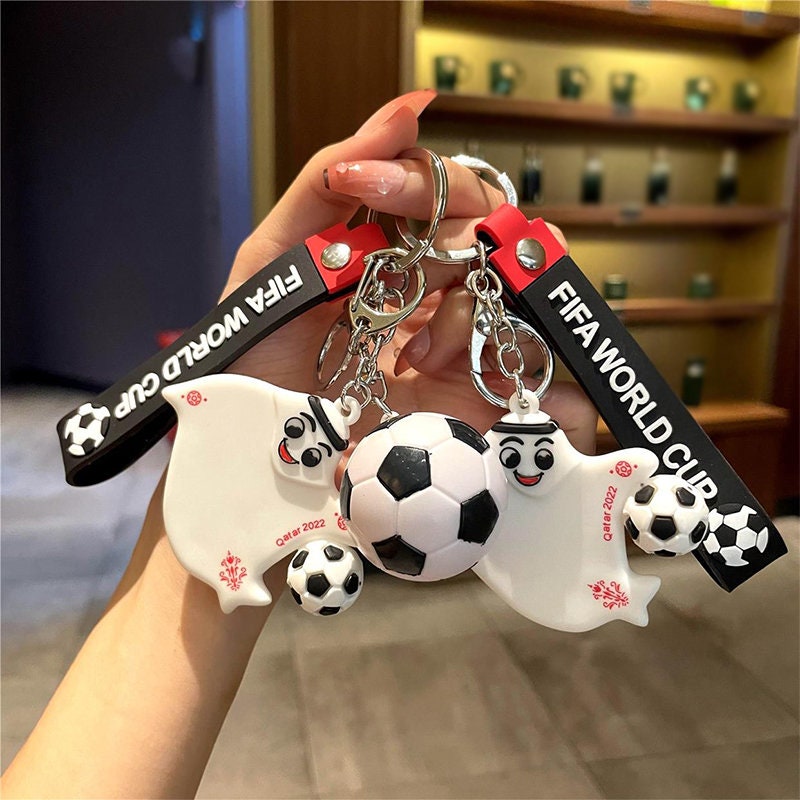 2022 Qatar Worldcup Football Keychain Trophy Bag Accessories 国内初の直営店