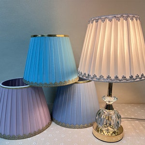 Table lamp, Lampshade for Pendant Light Wall Lamp, Shades for Floor Lamp, Custom Lampshades, Lamp shade is vailable in 4 Colors.