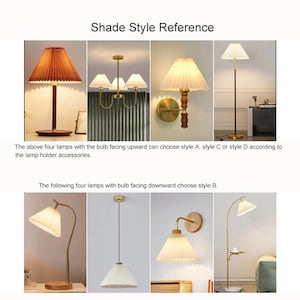 Lampshade, Retro Lamp Shades for Table Lamp, Shades for Floor Lamps ...