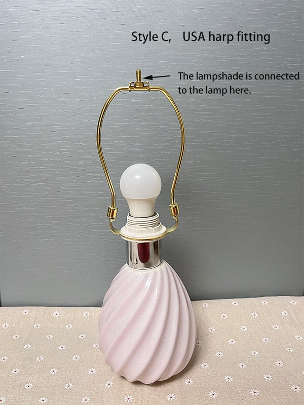 Wavy Lamp Shade, Custom Pleated Lampshades, Lampshade for