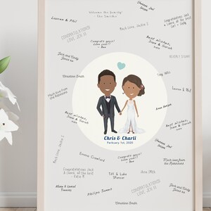 Alternative Guest Book, Wedding Guest Book Alternative, Wedding Portrait GuestBook, Custom Portrait wedding guest book, guest book wedding