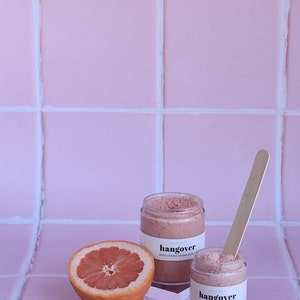 HANGOVER CURE // Sugar Scrub // Essential Oils // Exfoliating // Vitamin E Oil // Natural Skincare // Grapefruit Self Care image 6