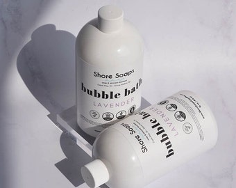 BUBBLE BATH // Lavender Essential Oil / Sulfate Free / Paraben Free / Vegan / Bathtime / Children / Kids / Infants