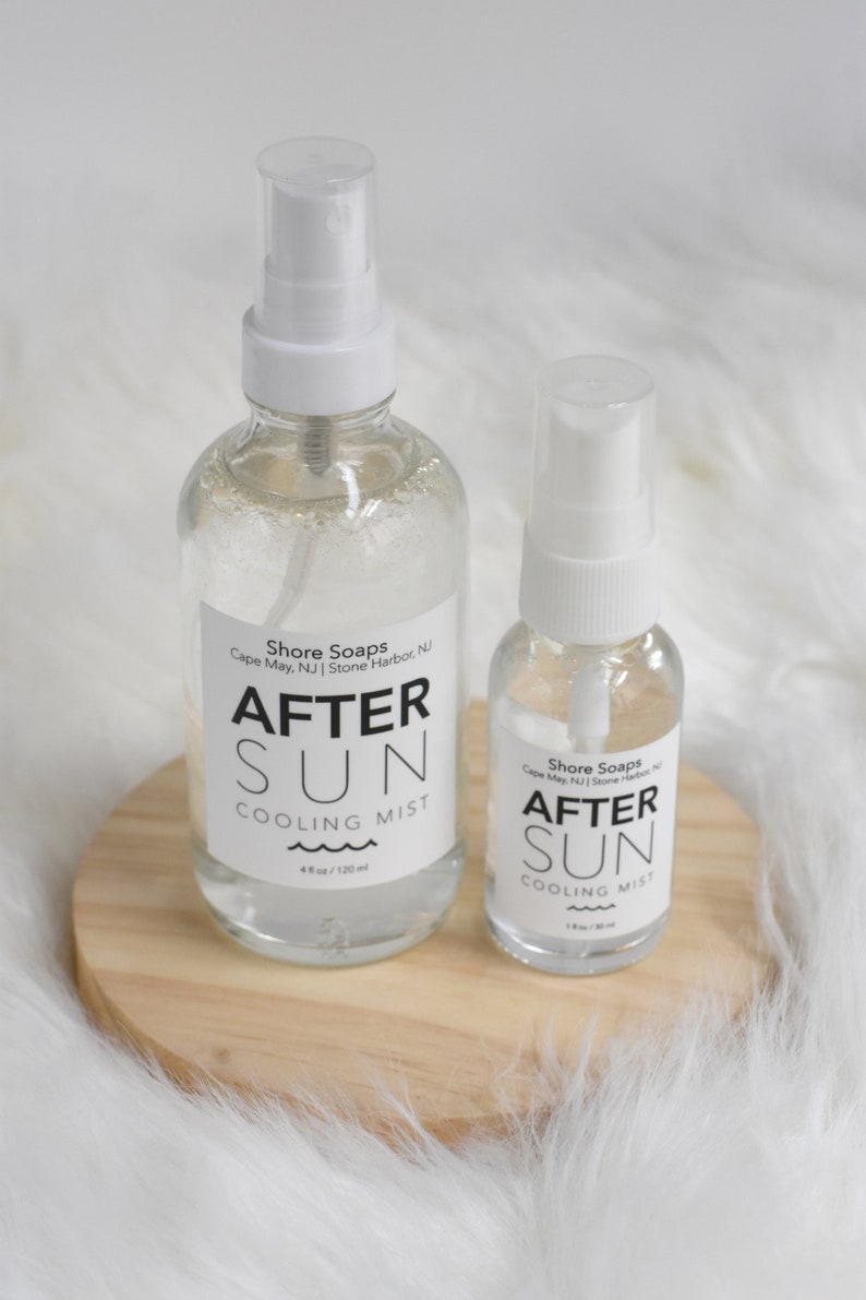 AFTER SUN Aloe Cooling Mist // Balancing Moisturizer // Etsy