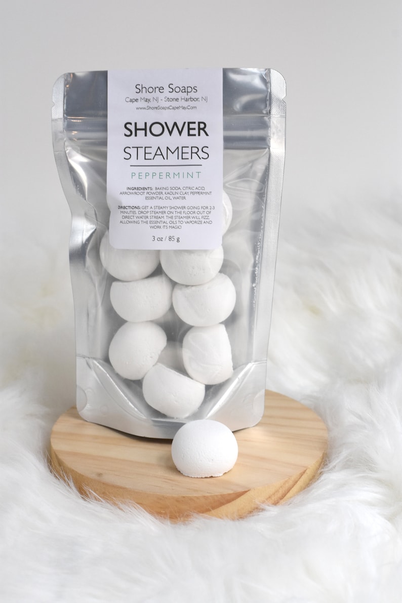 SHOWER STEAMERS // Sinus Clearing // Relaxing // Aromatherapy // Bulk Pack // Bath Shower Fizzy Fizzie Bomb image 2