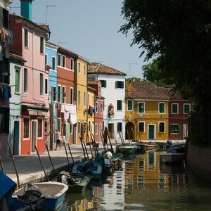 Burano Island of Venice - Digital Print 01140