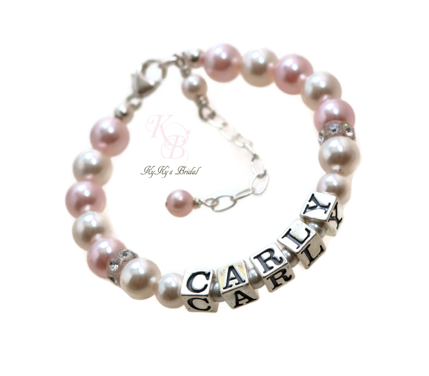 Baby Name Bracelet Little Girl Bracelet Personalized Bracelet