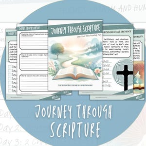 Journey Through Scripture – A Yearlong Bible Reading Plan (Printable PDF)