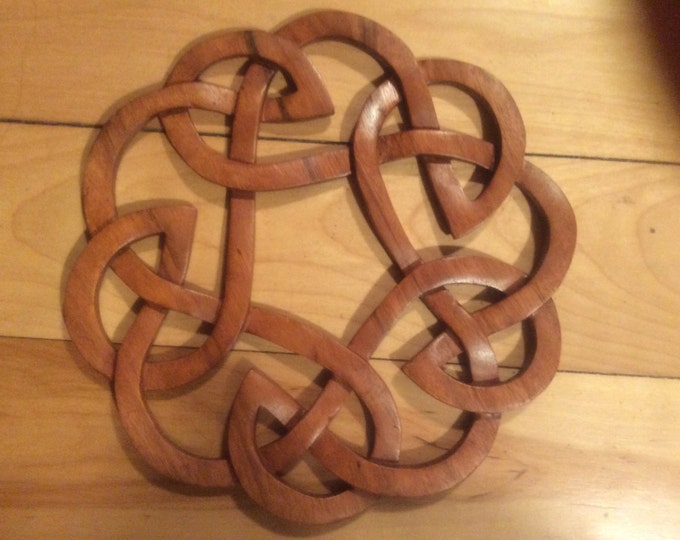 Celtic Knot.....celtic Wood Carving Etsy