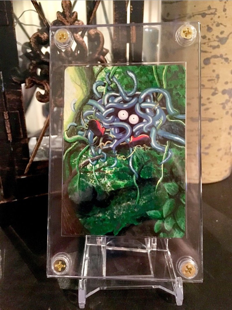 Tangela Card Extension Original Art on Pokemon Card Artist Trading Cards  Art & Collectibles brainchild.net