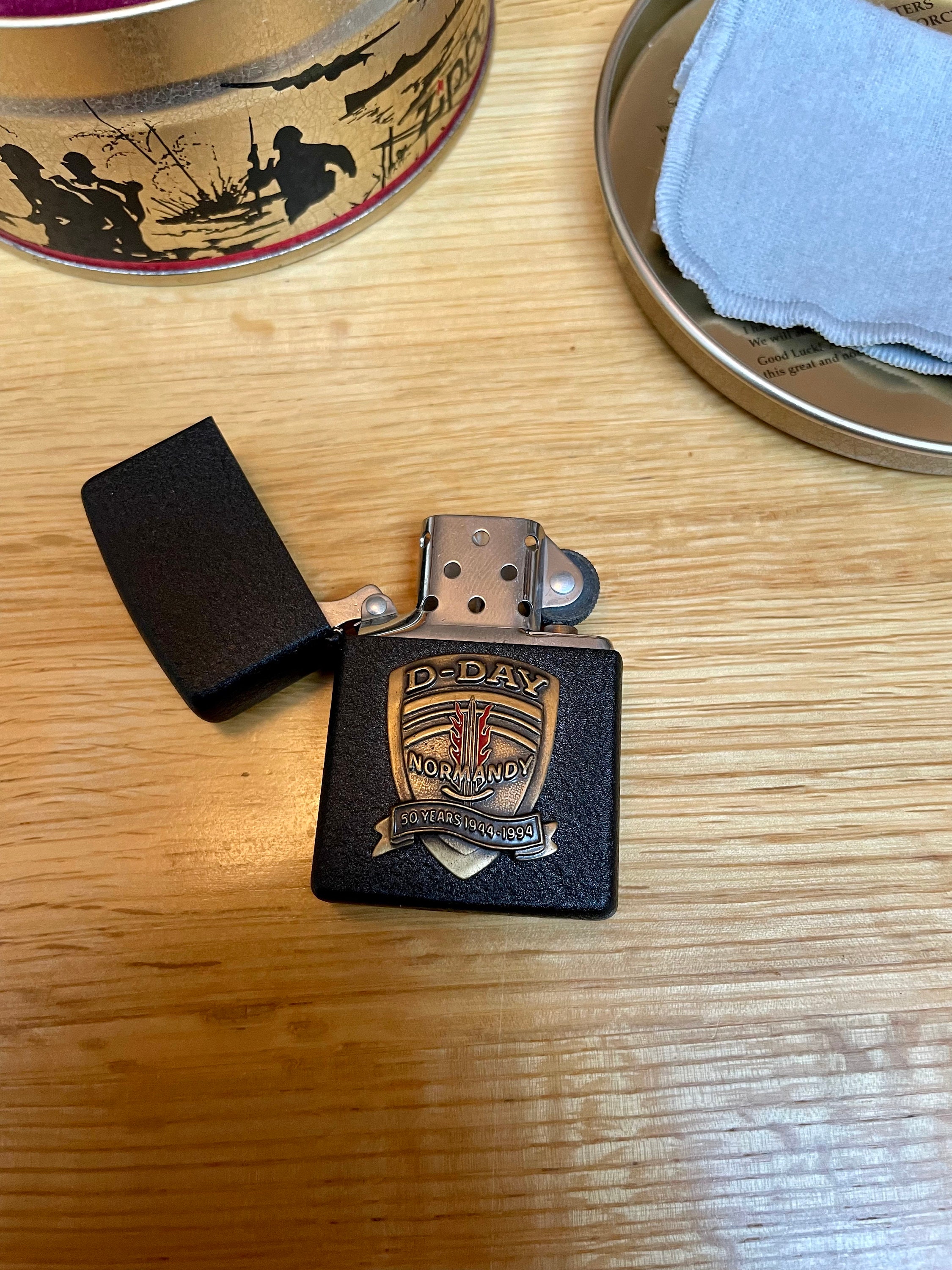 ZIPPO D-day 50 Years 1944-1994 Limited Edition Lighter