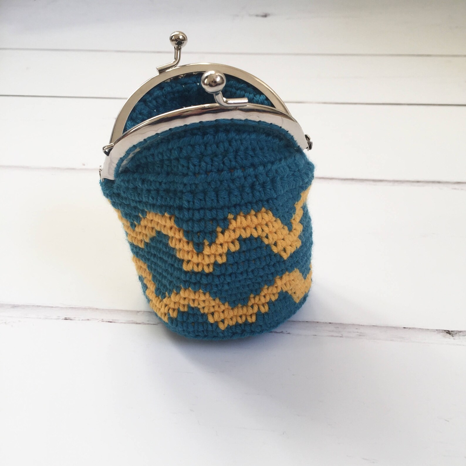Coin Purse Crochet Pattern. Handmade Clasp Purse. DIY Pouch Etsy