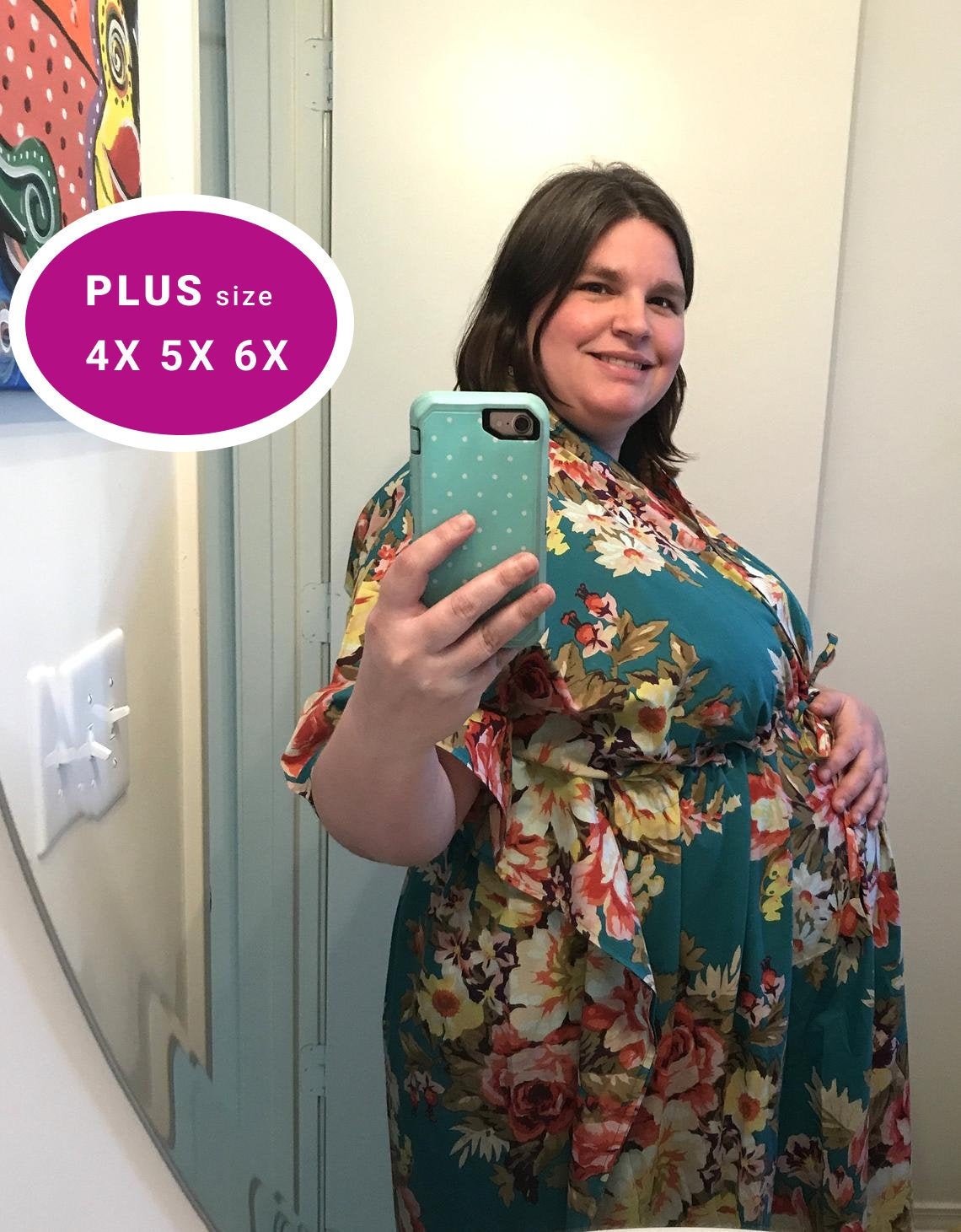 Plus Size Maternity Hospital Gown Etsy UK