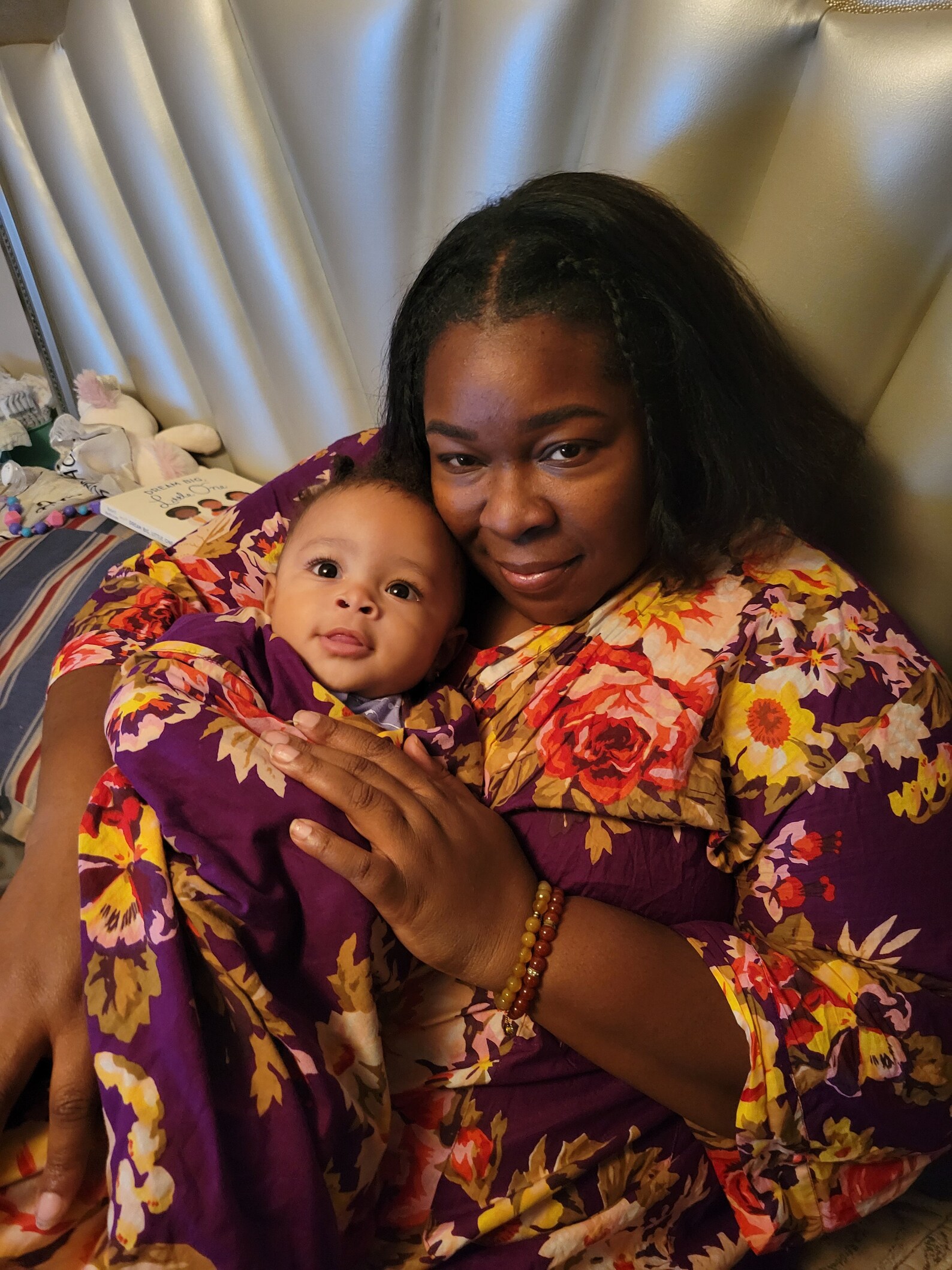 Maternity Robe Floral Swaddle All Sizes Small to Plus Size Etsy