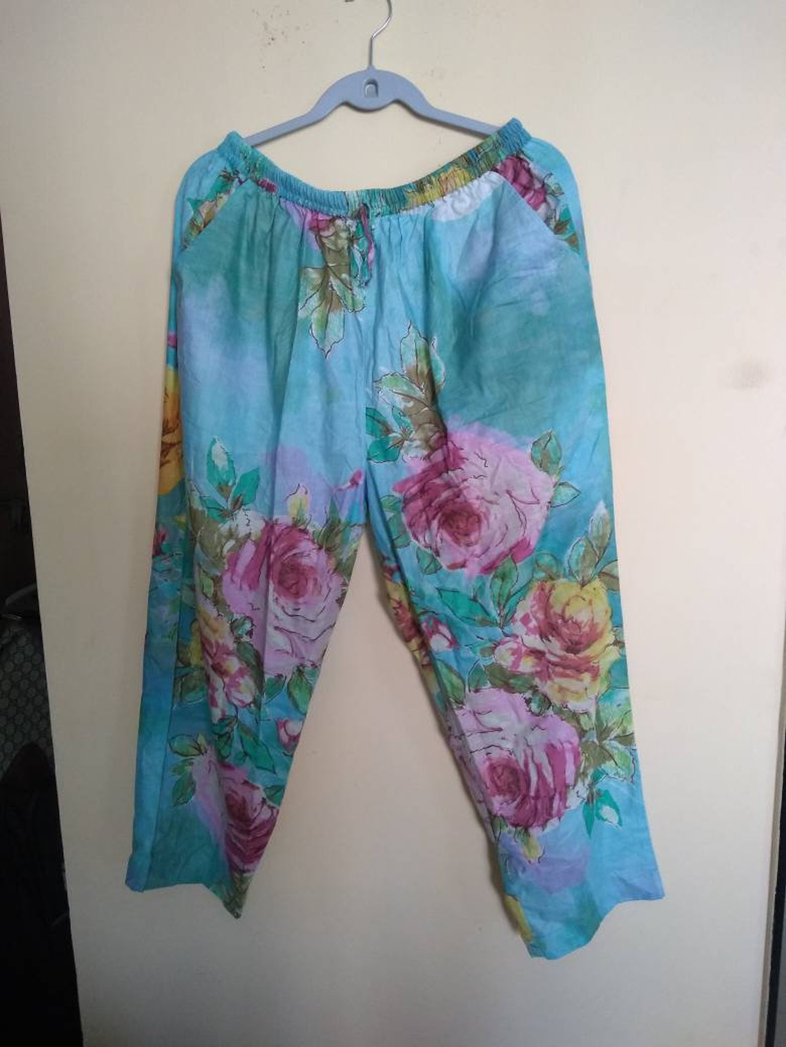 Bridesmaid Robes Blushing Ladies Cotton Floral Bridesmaid Etsy