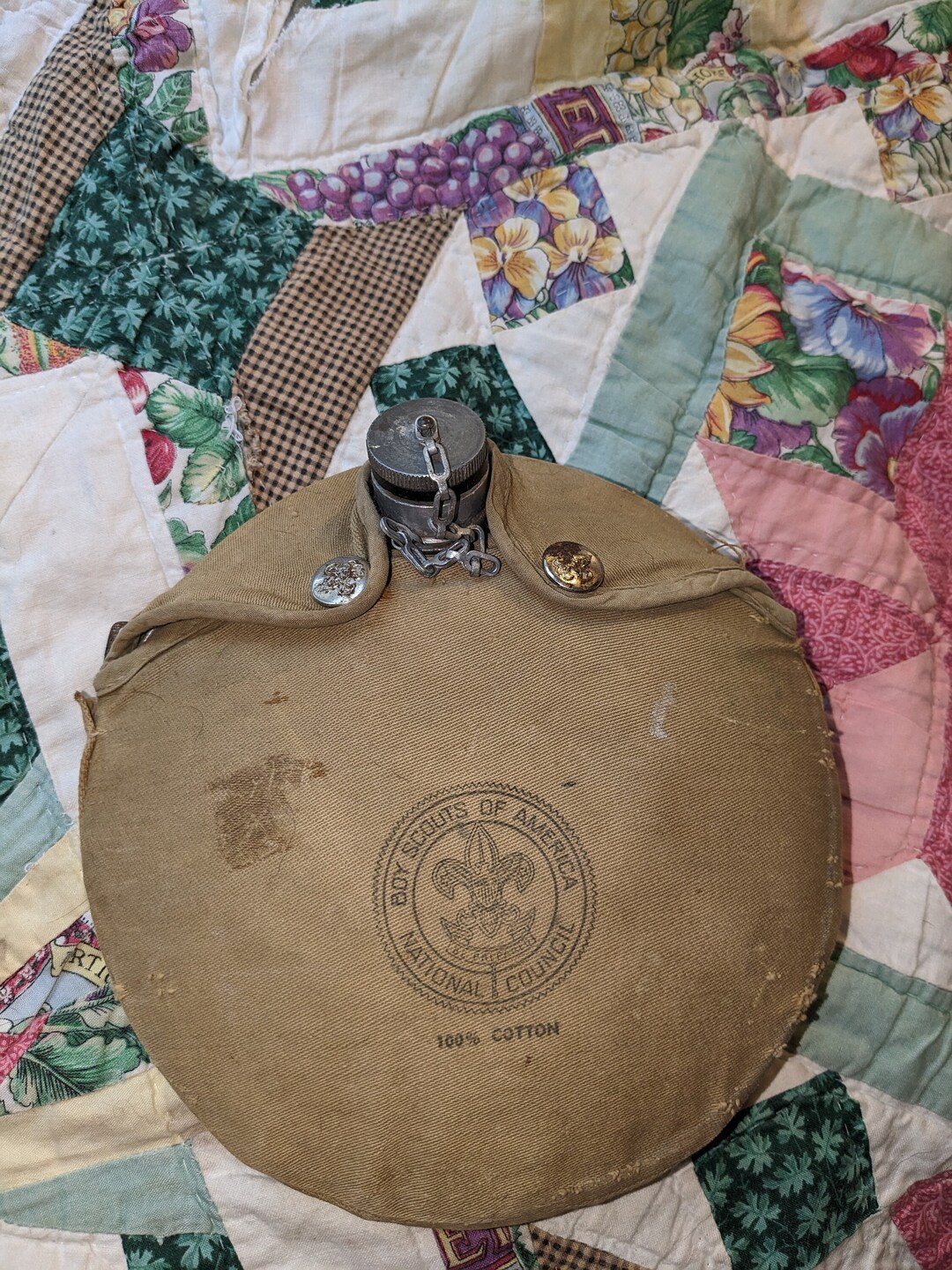 Vintage Boy Scout Canteen Etsy