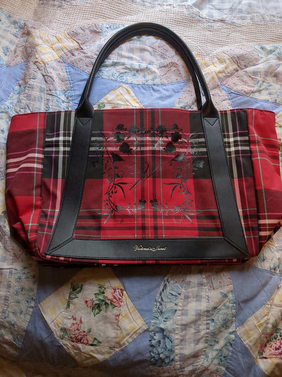 Vintage Victoria Secret Red Plaid Overnight