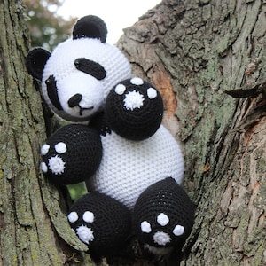 Crochet Panda Bear Pattern/PDF Crochet Panda Bear Pattern/Crochet Bear/Panda Bear/ PDF Crochet Pattern/Crochet Pattern/Amigurumi/Teddy Bear