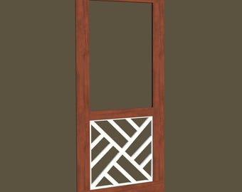Chippendale II Screen Door