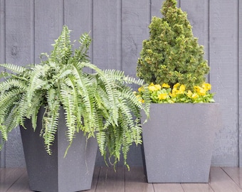 PorchCo PVC Tapered Planter