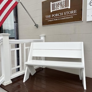 Outdoor Modern PVC Bench