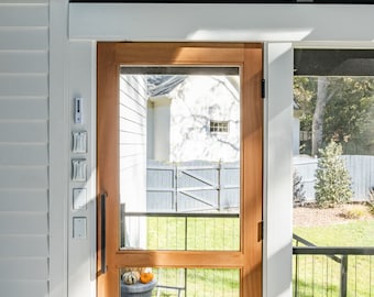 Open Style Screen Door