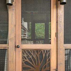 Branches Screen Door