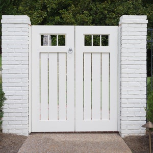 PVC Craftsman Gate