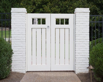 PVC Craftsman Gate