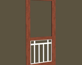 Craftsman Screen Door