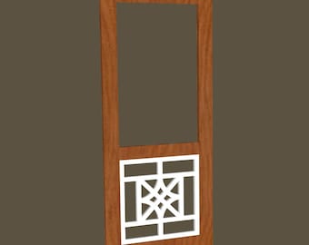 Starburst Screen Door