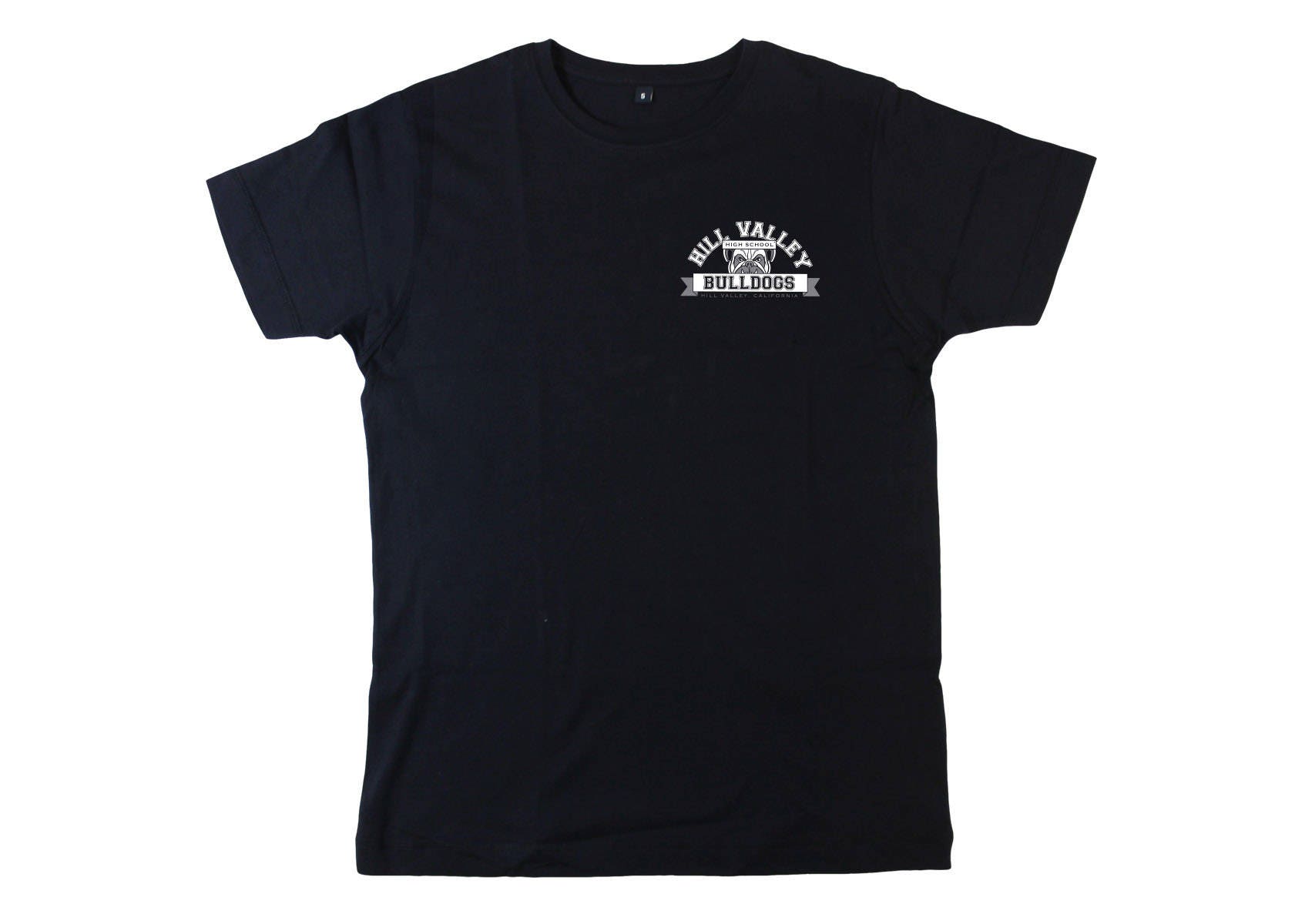 Image of Back To The Future Hill Valley Bulldogs Mens Fit T-Shirt