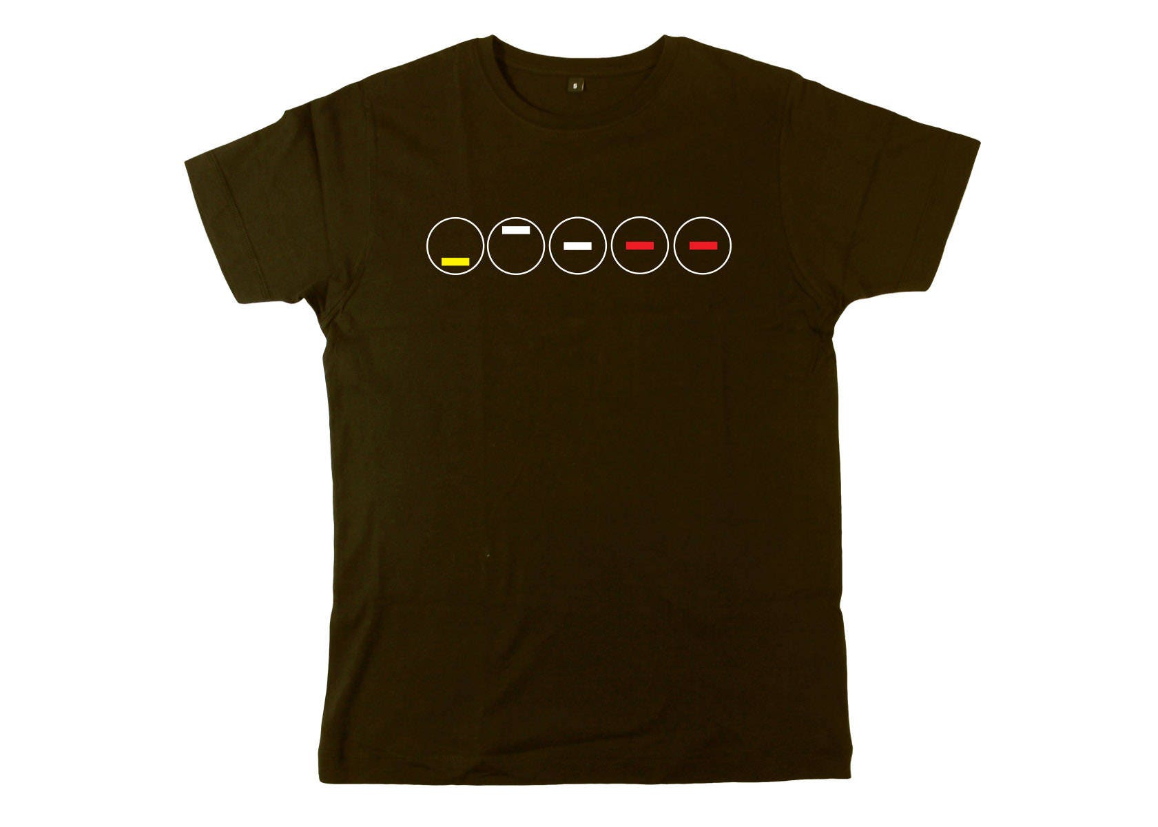 Image of Close Encounters 5 Tones Circles Mens Fit T-Shirt
